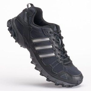 ADIDAS ROCKADIA TRAIL RUNNING SHOES, MENS  9 1/2 .